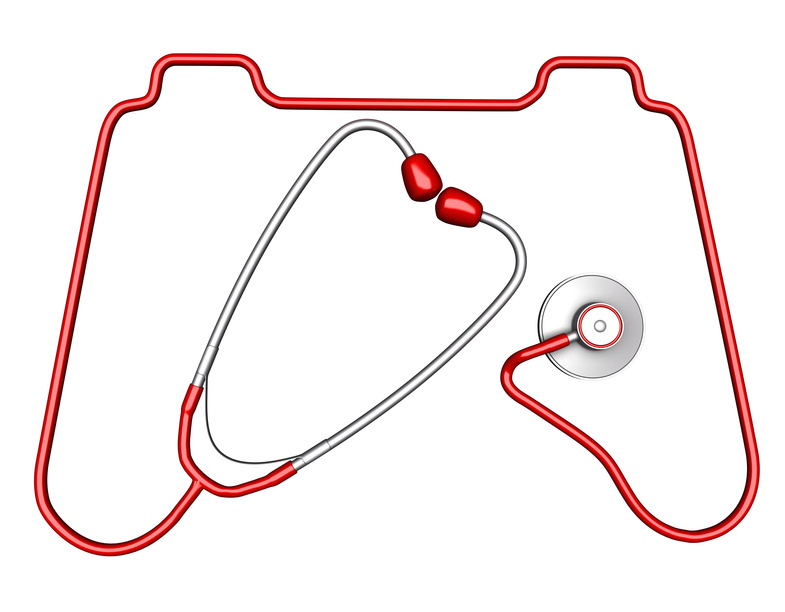 Controller -shaped stethoscope